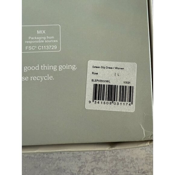 NWT Silky Bamboo Slip Dress Rose Pink Soft Cooling Fabric‎ Sizes S,L - Picture 6 of 7